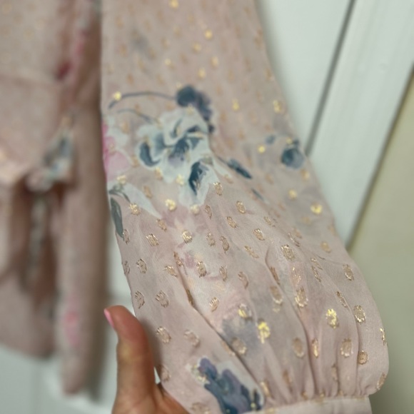 NWOT Yumi Kim Studio 54 Dress Wayfarer Pink Floral Dress Size Small - Picture 6 of 13